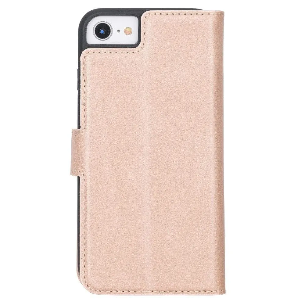 Apple iPhone SE Series Detachable Leather Wallet Case - MW