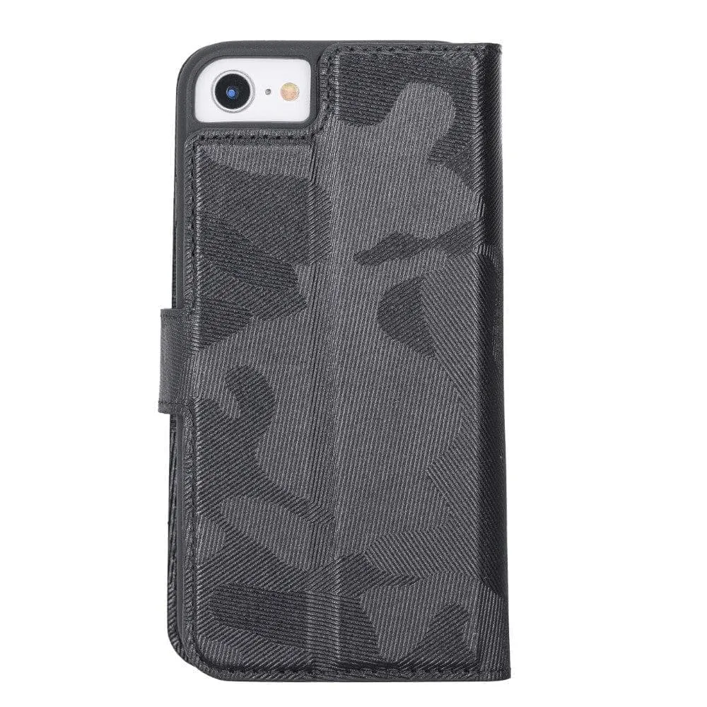 Apple iPhone SE Series Detachable Leather Wallet Case - MW
