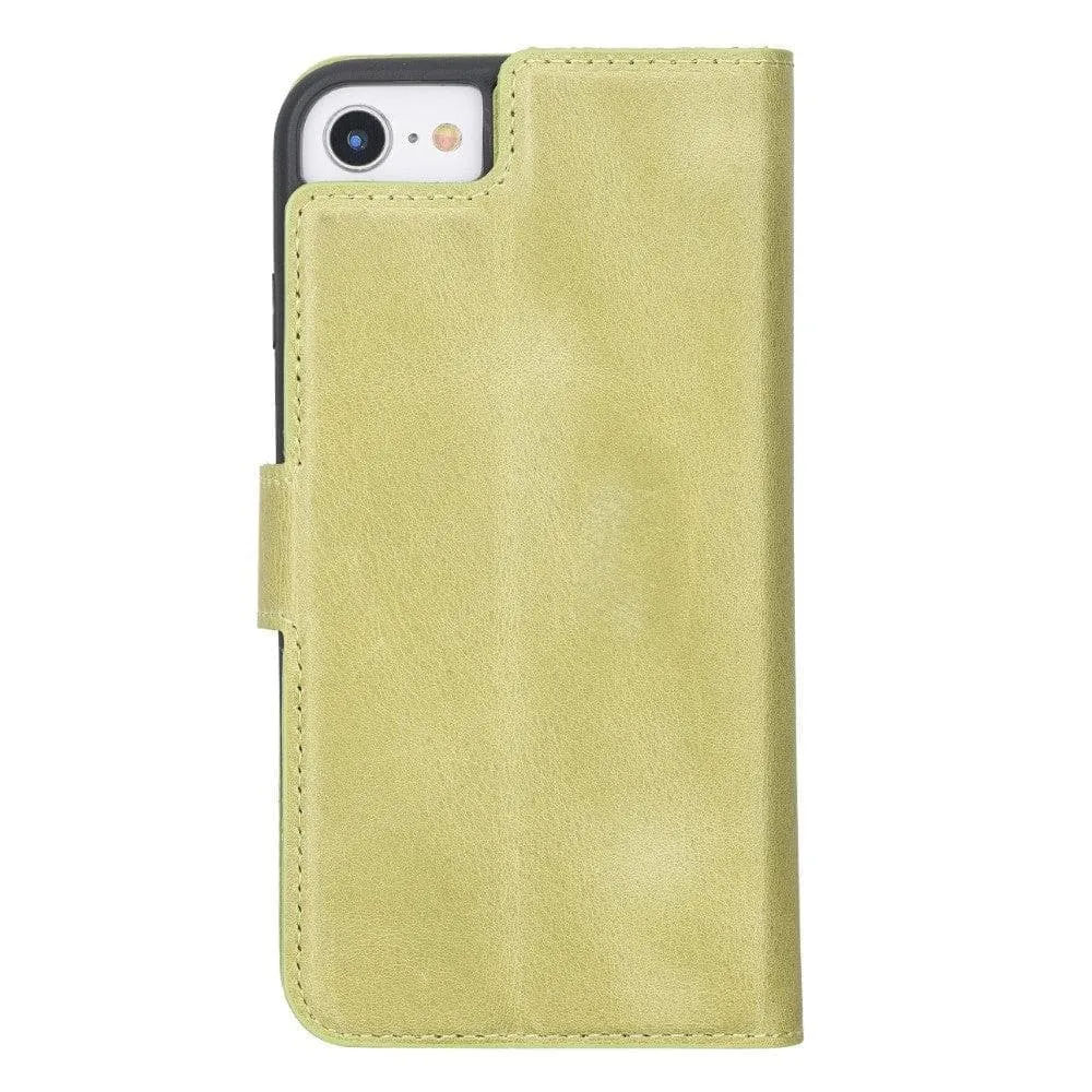 Apple iPhone SE Series Detachable Leather Wallet Case - MW