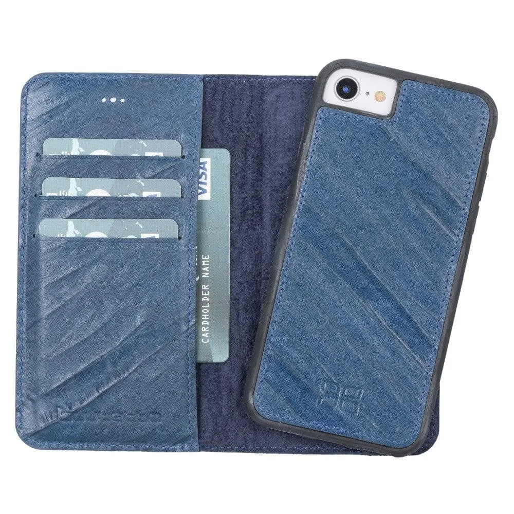 Apple iPhone SE Series Detachable Leather Wallet Case - MW