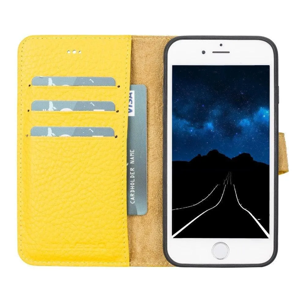 Apple iPhone SE Series Detachable Leather Wallet Case - MW