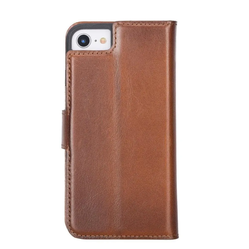 Apple iPhone SE Series Detachable Leather Wallet Case - MW