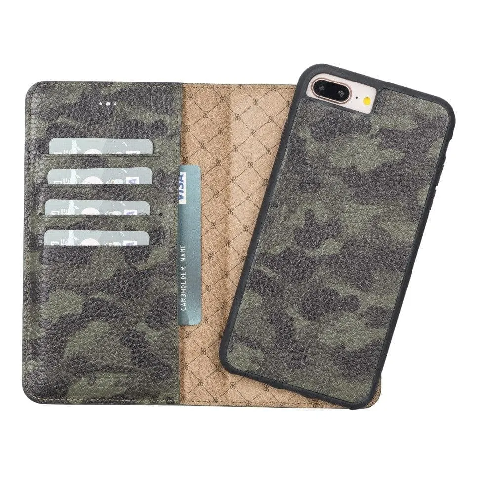 Apple iPhone SE Series Detachable Leather Wallet Case - MW