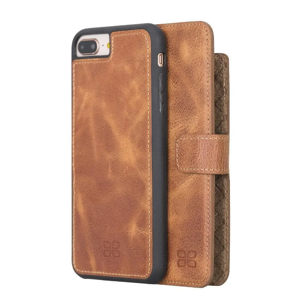 Apple iPhone SE Series Detachable Leather Wallet Case - MW