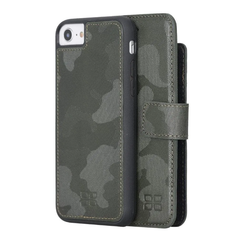 Apple iPhone SE Series Detachable Leather Wallet Case - MW