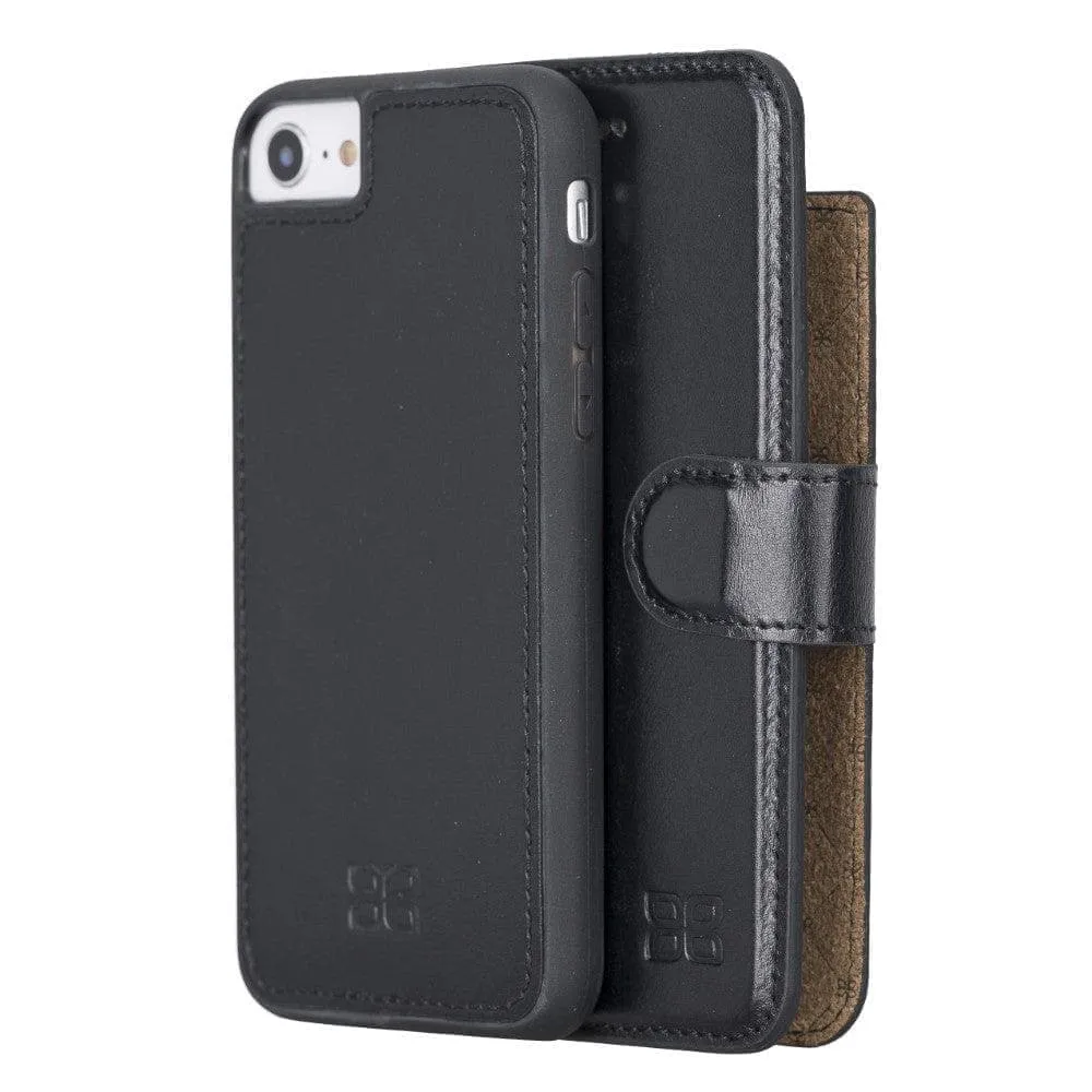 Apple iPhone SE Series Detachable Leather Wallet Case - MW
