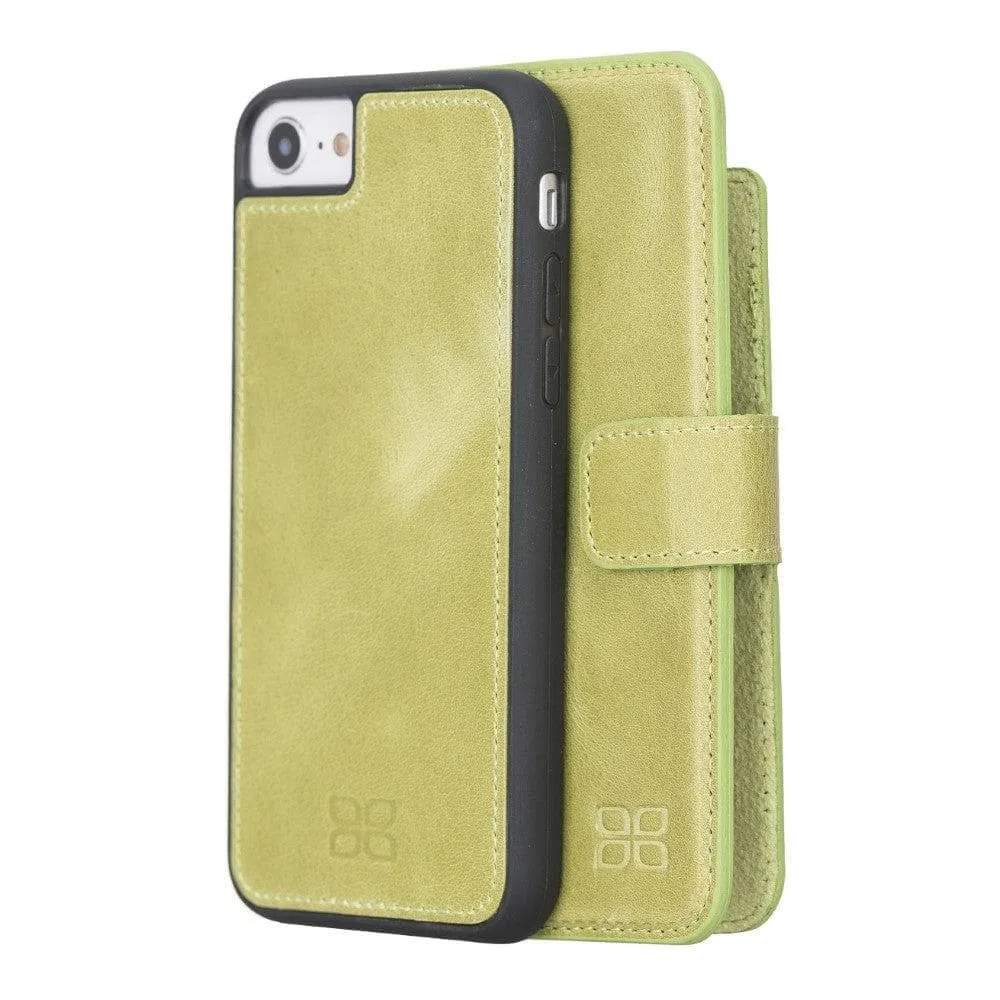Apple iPhone SE Series Detachable Leather Wallet Case - MW