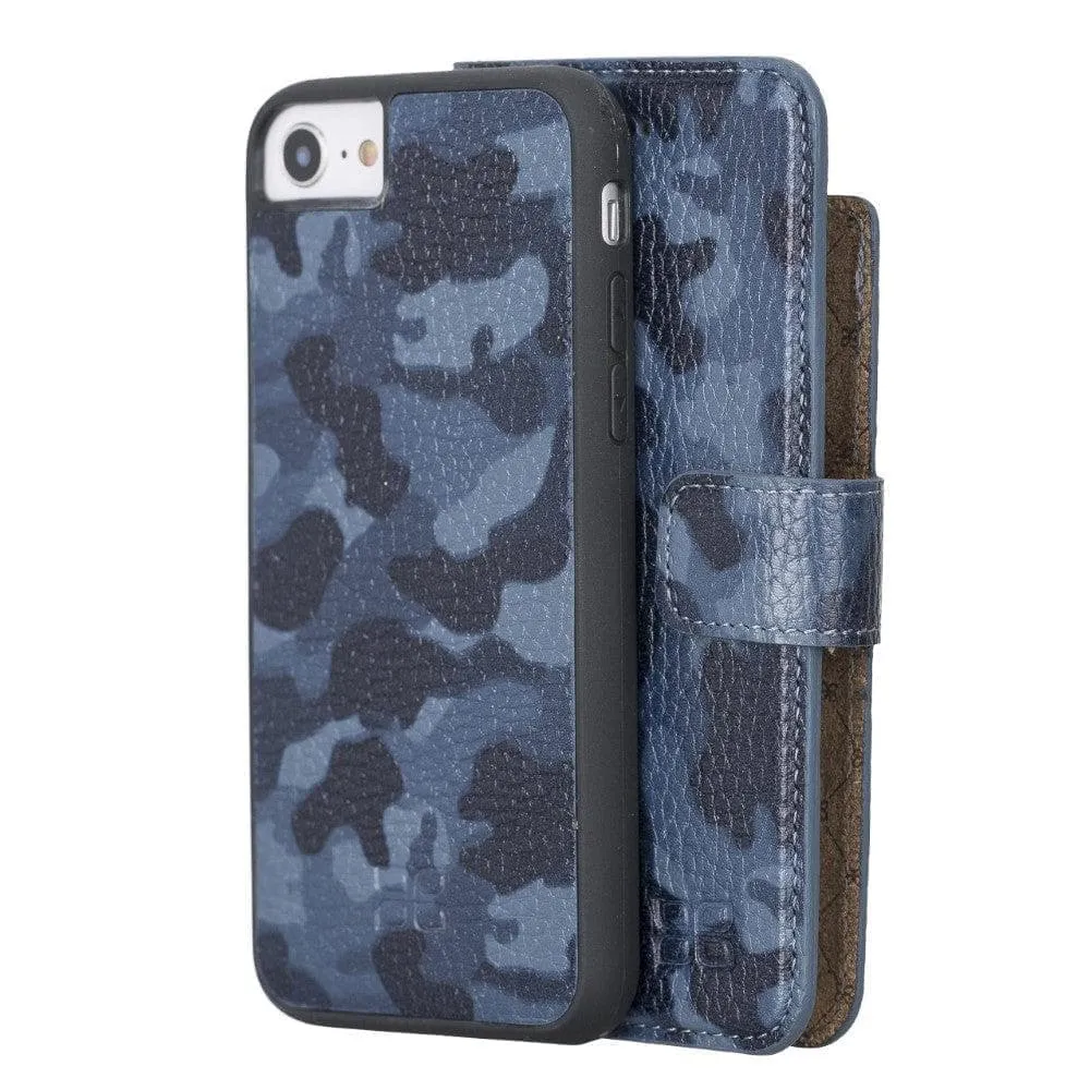 Apple iPhone SE Series Detachable Leather Wallet Case - MW