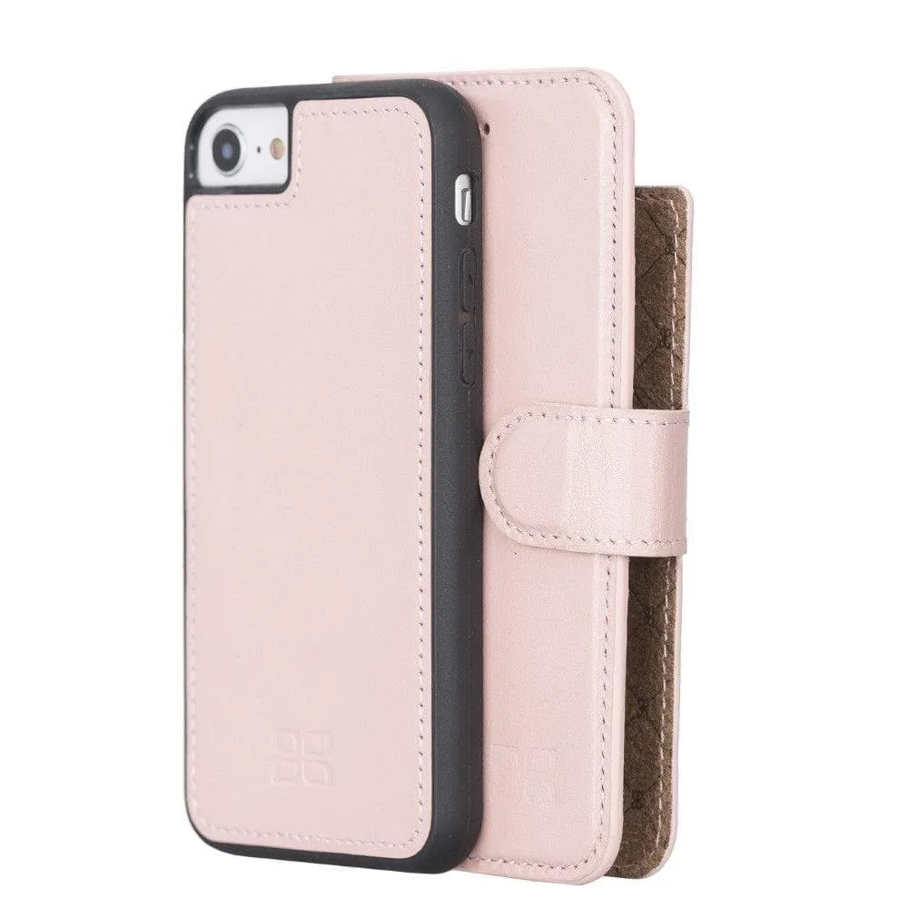 Apple iPhone SE Series Detachable Leather Wallet Case - MW