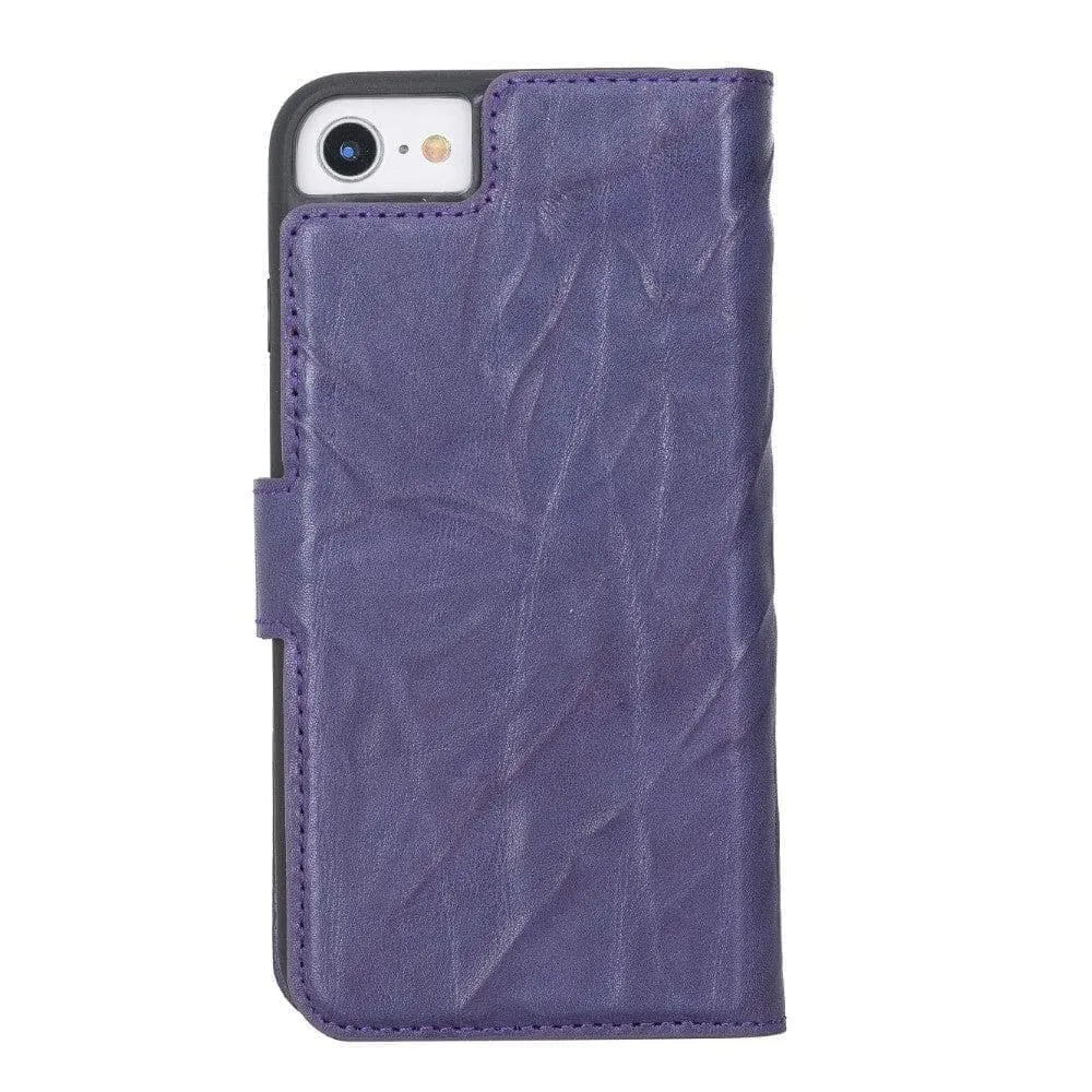 Apple iPhone SE Series Detachable Leather Wallet Case - MW