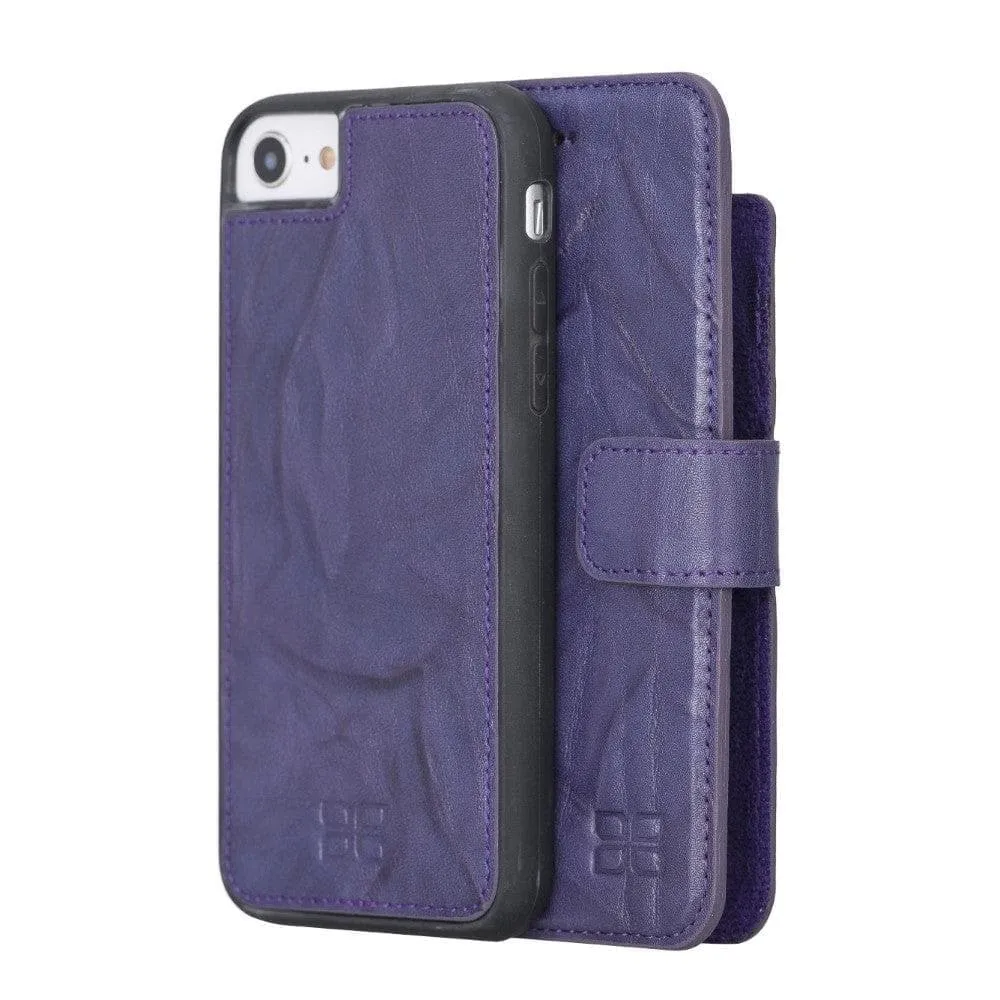 Apple iPhone SE Series Detachable Leather Wallet Case - MW