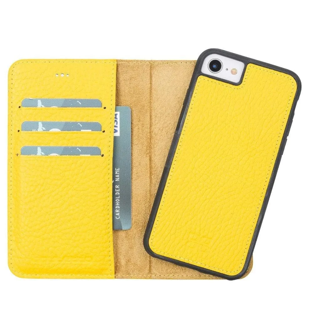 Apple iPhone SE Series Detachable Leather Wallet Case - MW