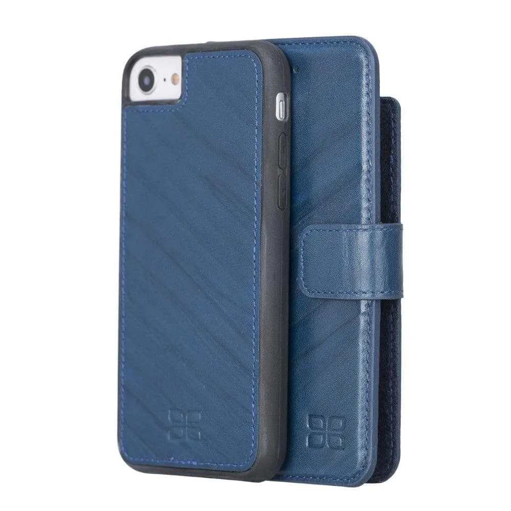 Apple iPhone SE Series Detachable Leather Wallet Case - MW