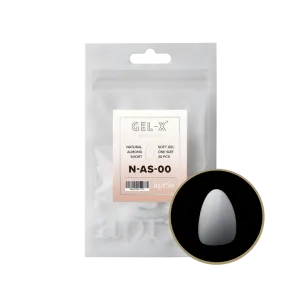 APRES - OMBRÉ GEL-X® NATURAL ALMOND SHORT REFILL TIP BAG 2.0