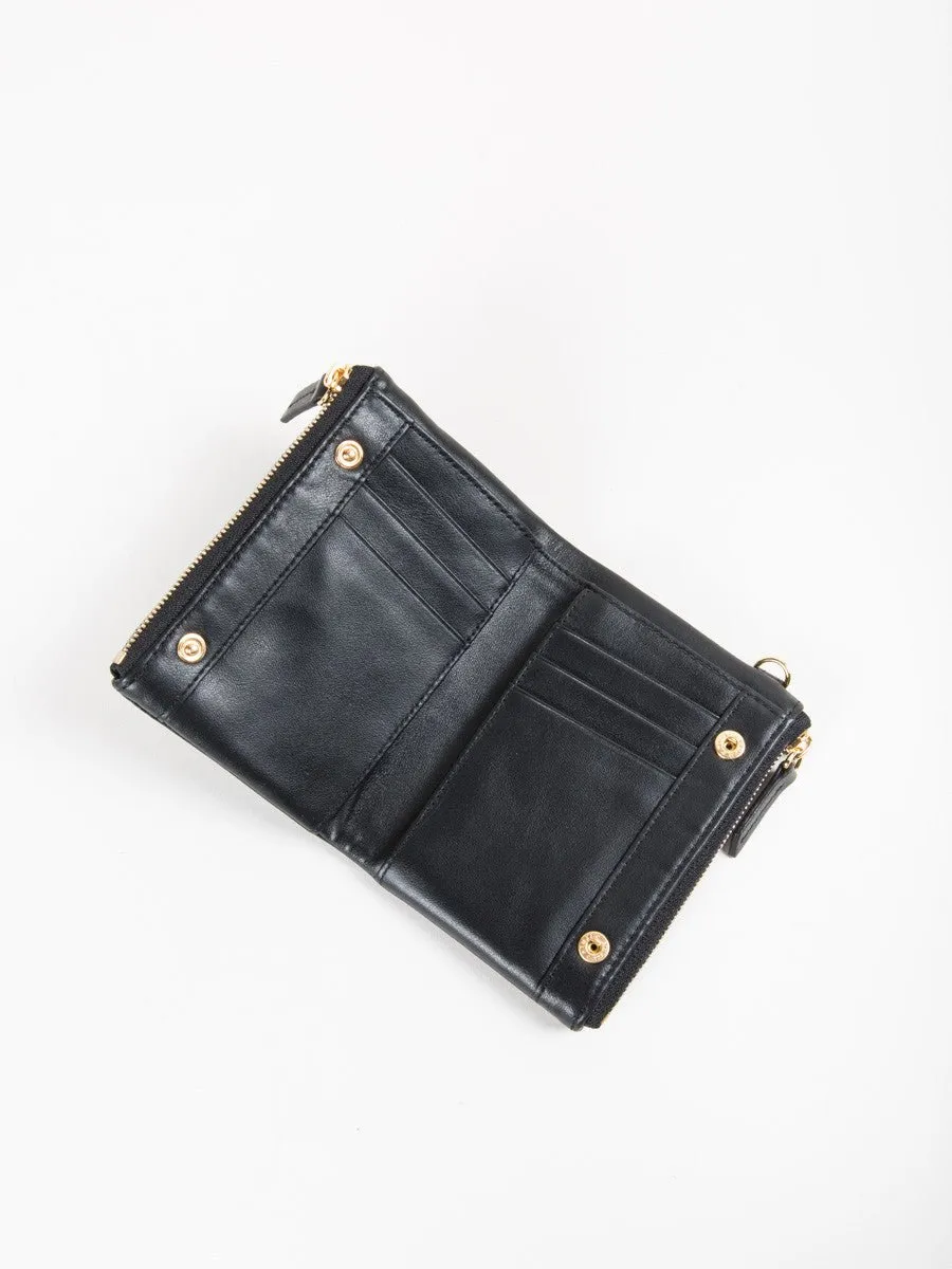 aquino wallet - black