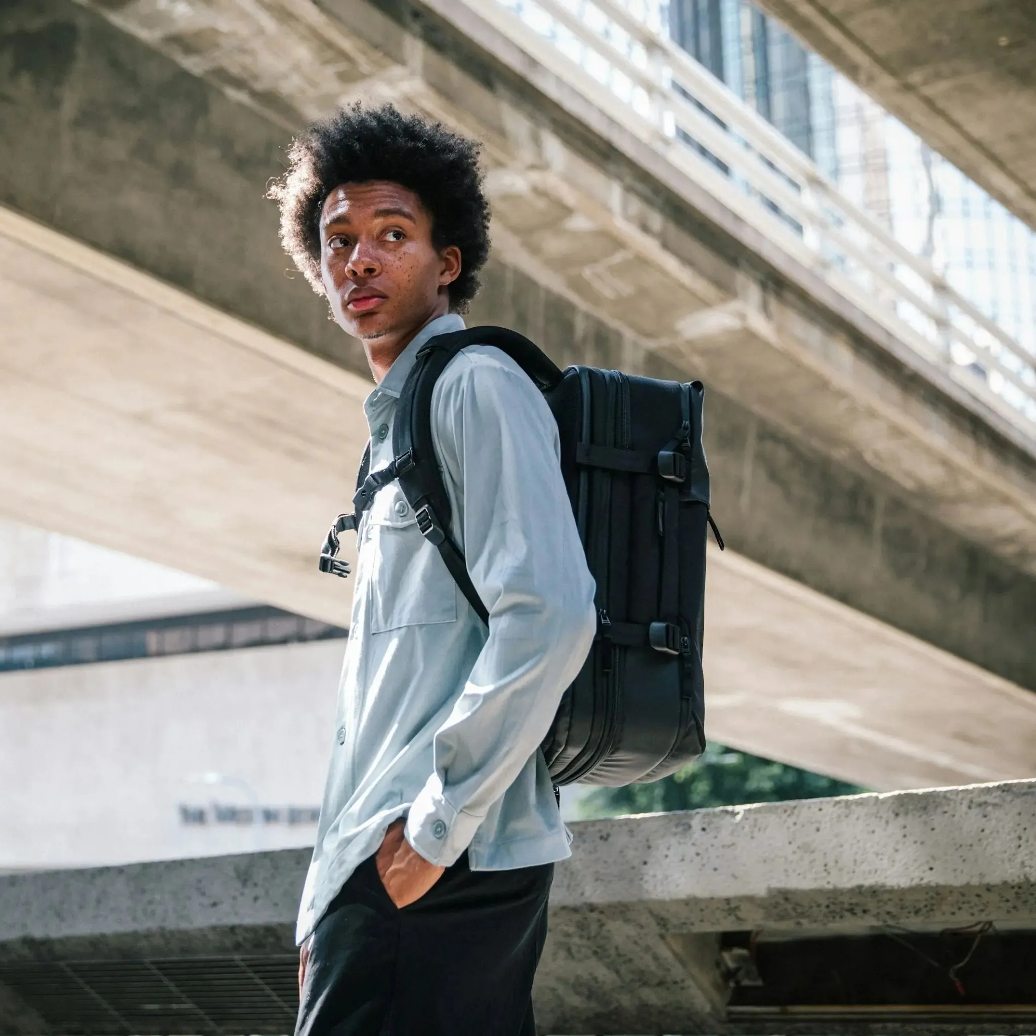 A.R.C. Travel Pack With ReSpun 100% Recycled Polyester 38L