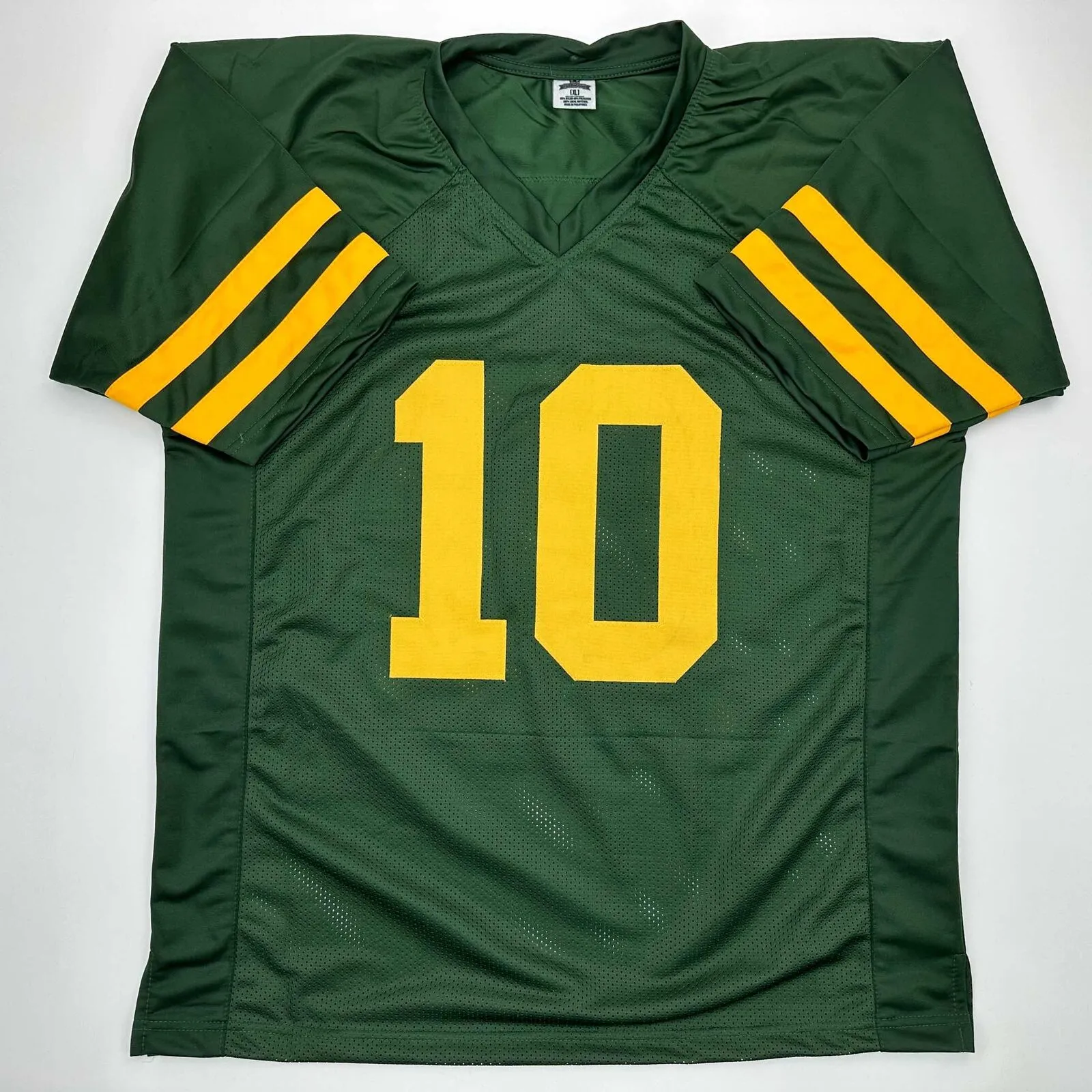 Autographed/Signed Jordan Love Green Bay Color Rush Jersey Beckett BAS COA