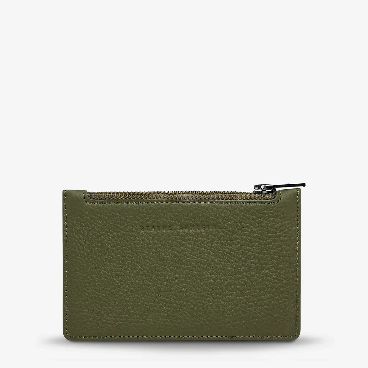 Avoiding Things Wallet | Khaki Leather