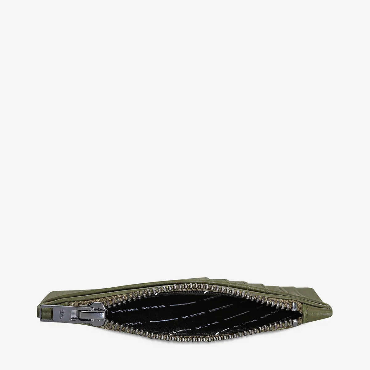 Avoiding Things Wallet | Khaki Leather