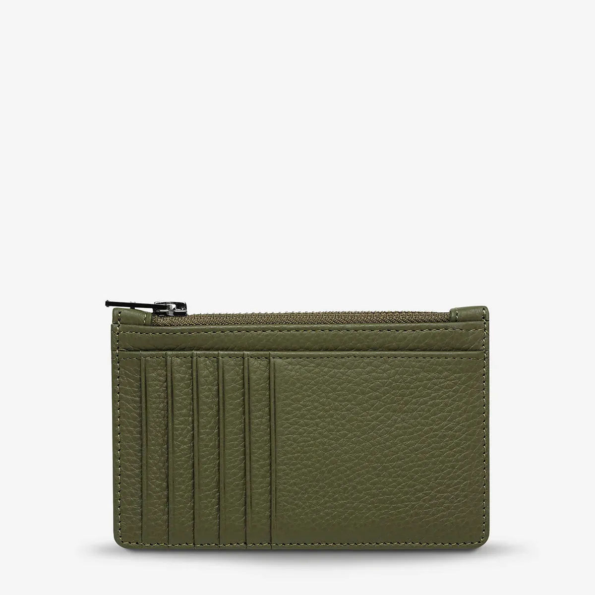 Avoiding Things Wallet | Khaki Leather