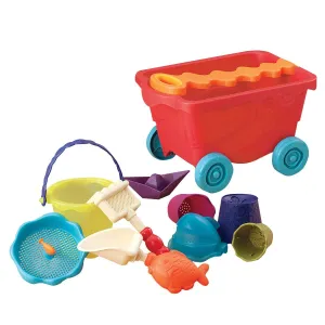 B. Toys Beach Wavy-Wagon Clear and Accessories