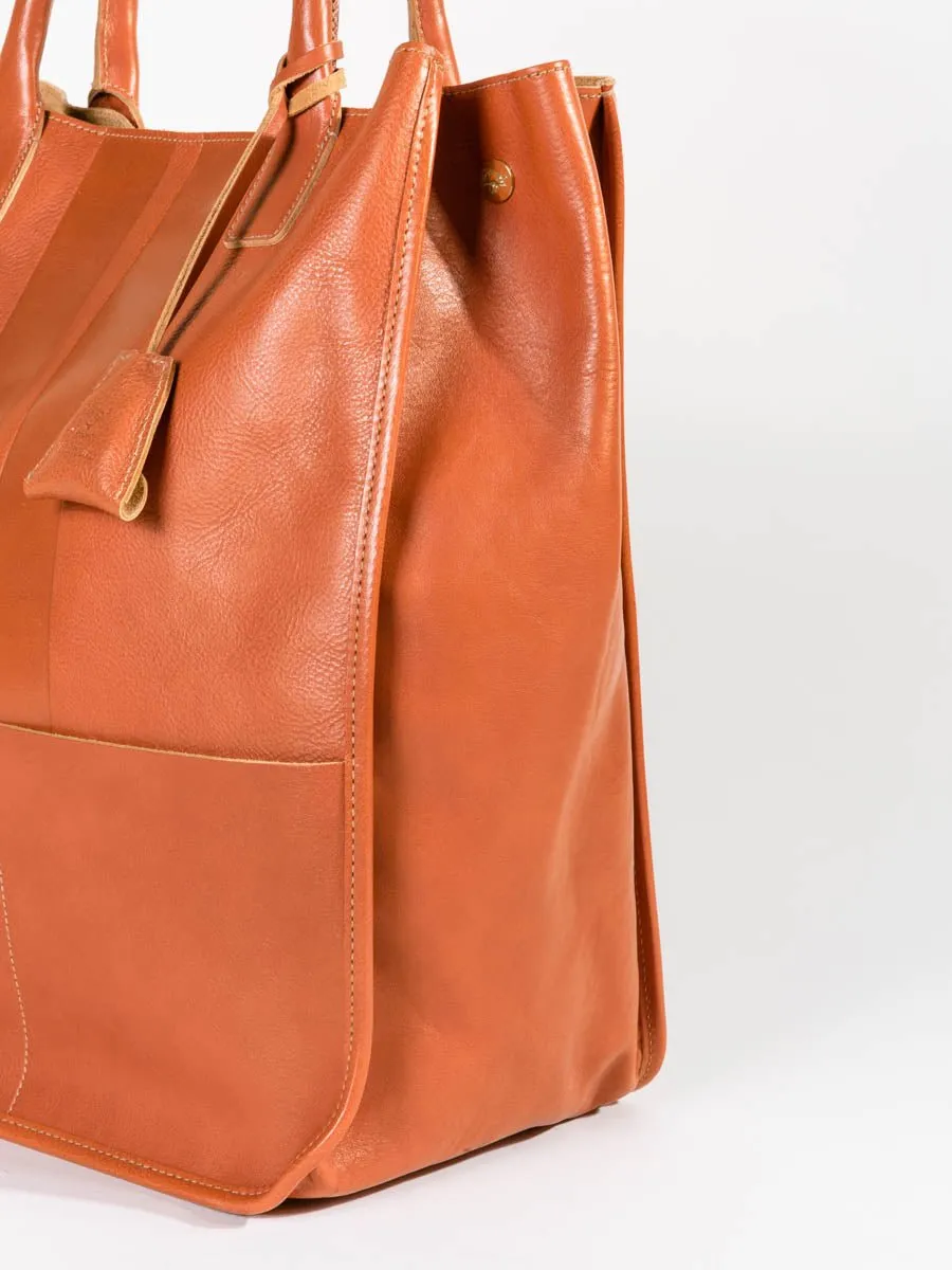 badia tote - caramel