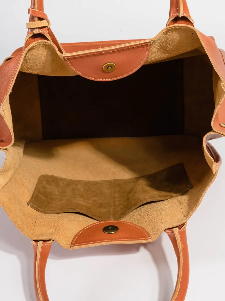 badia tote - caramel
