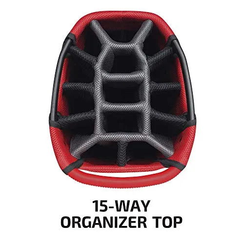 Bag Boy Chiller Hybrid Stand Bag Black/Charcoal/Red Chiller Hybrid Stand Bag