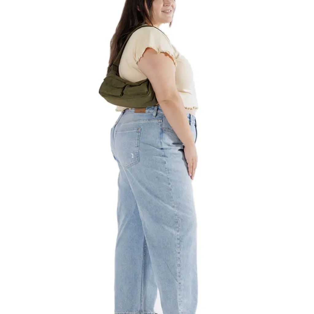 Baggu Cargo Shoulder Bag, Seaweed
