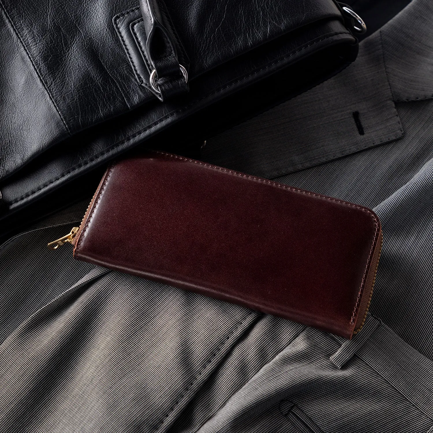 BARNS OUTFITTERS | バーンズ アウトフィッターズ　Cordovan Long Wallet
