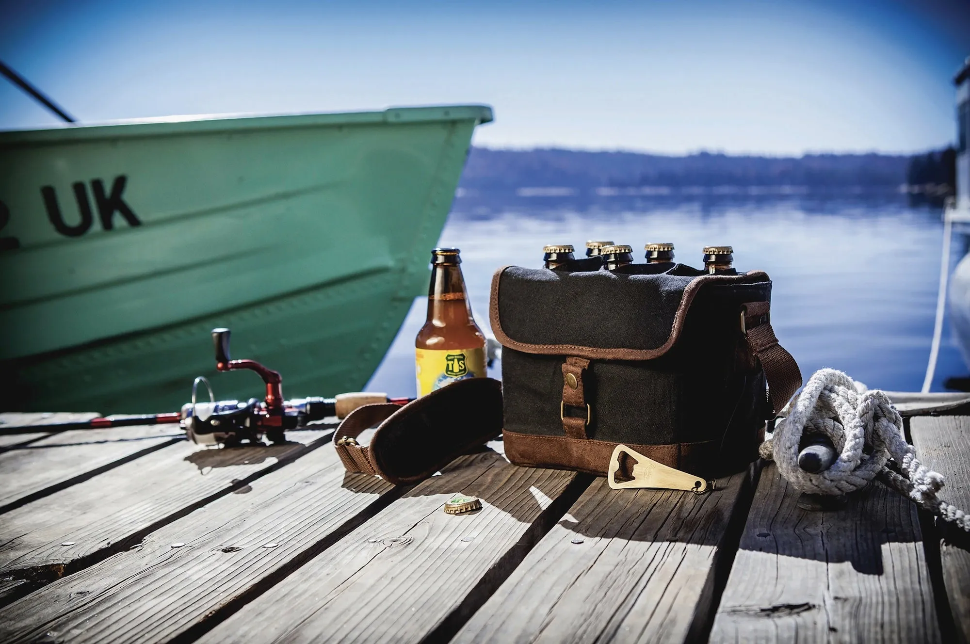 Beer Caddy Cooler Tote with Opener