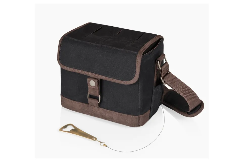 Beer Caddy Cooler Tote with Opener