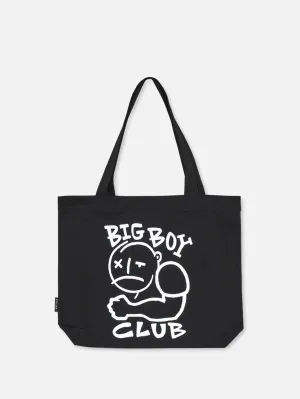 Big Boy Club Tote Bag - Black
