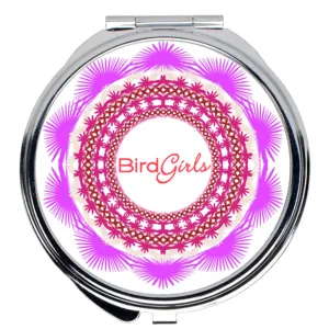 BirdGirls Floral Compact Mirror