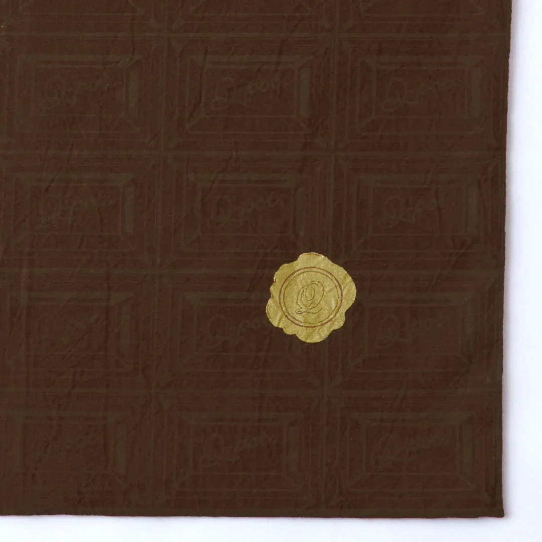 Bitter Chocolate Washer Fabric Tote Bag【Japan Jewelry】