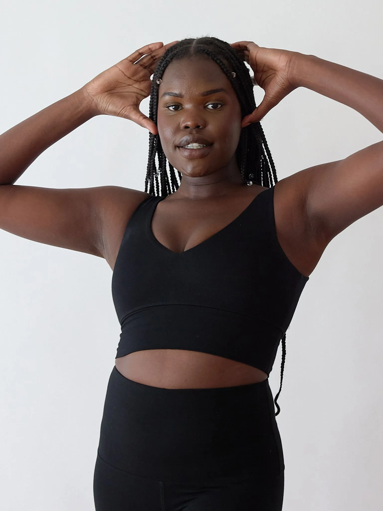 BLACK ANDIE BRA