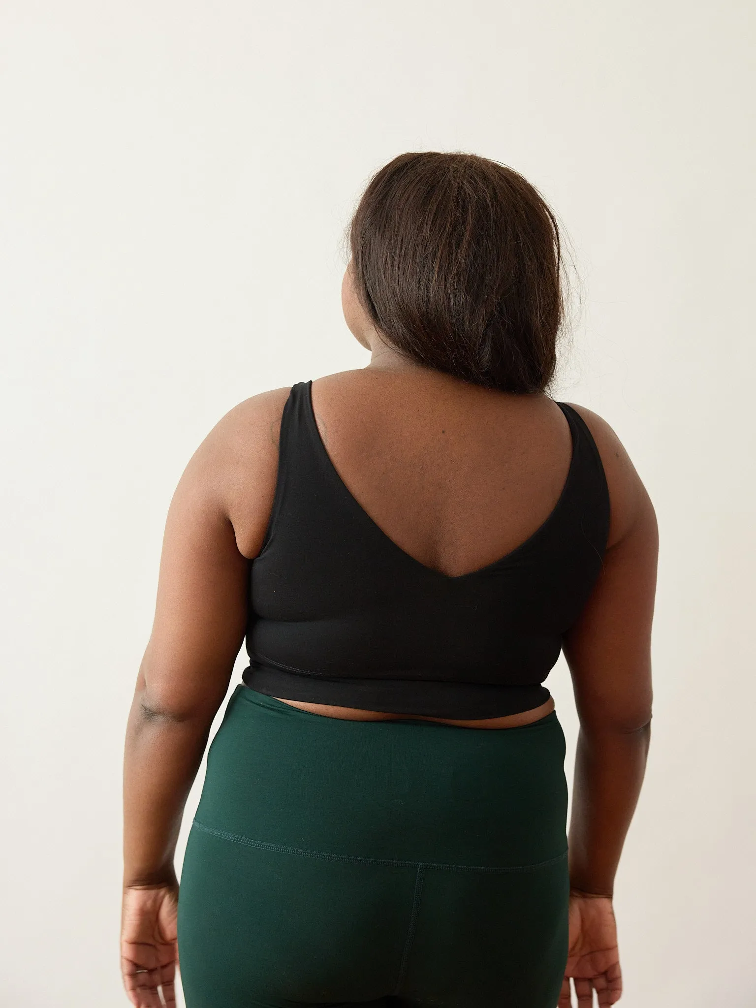 BLACK ANDIE BRA