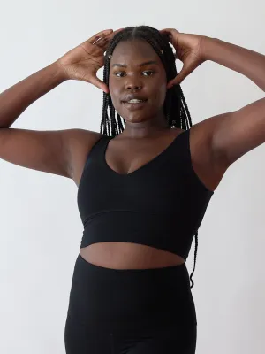 BLACK ANDIE BRA