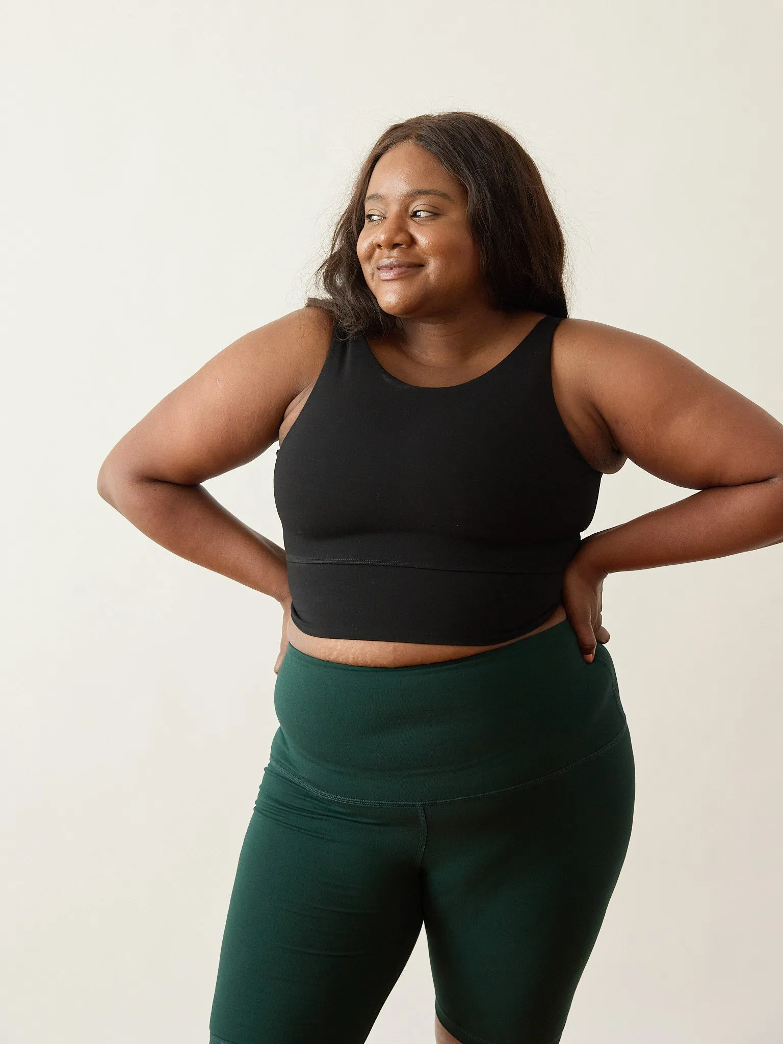 BLACK ANDIE BRA