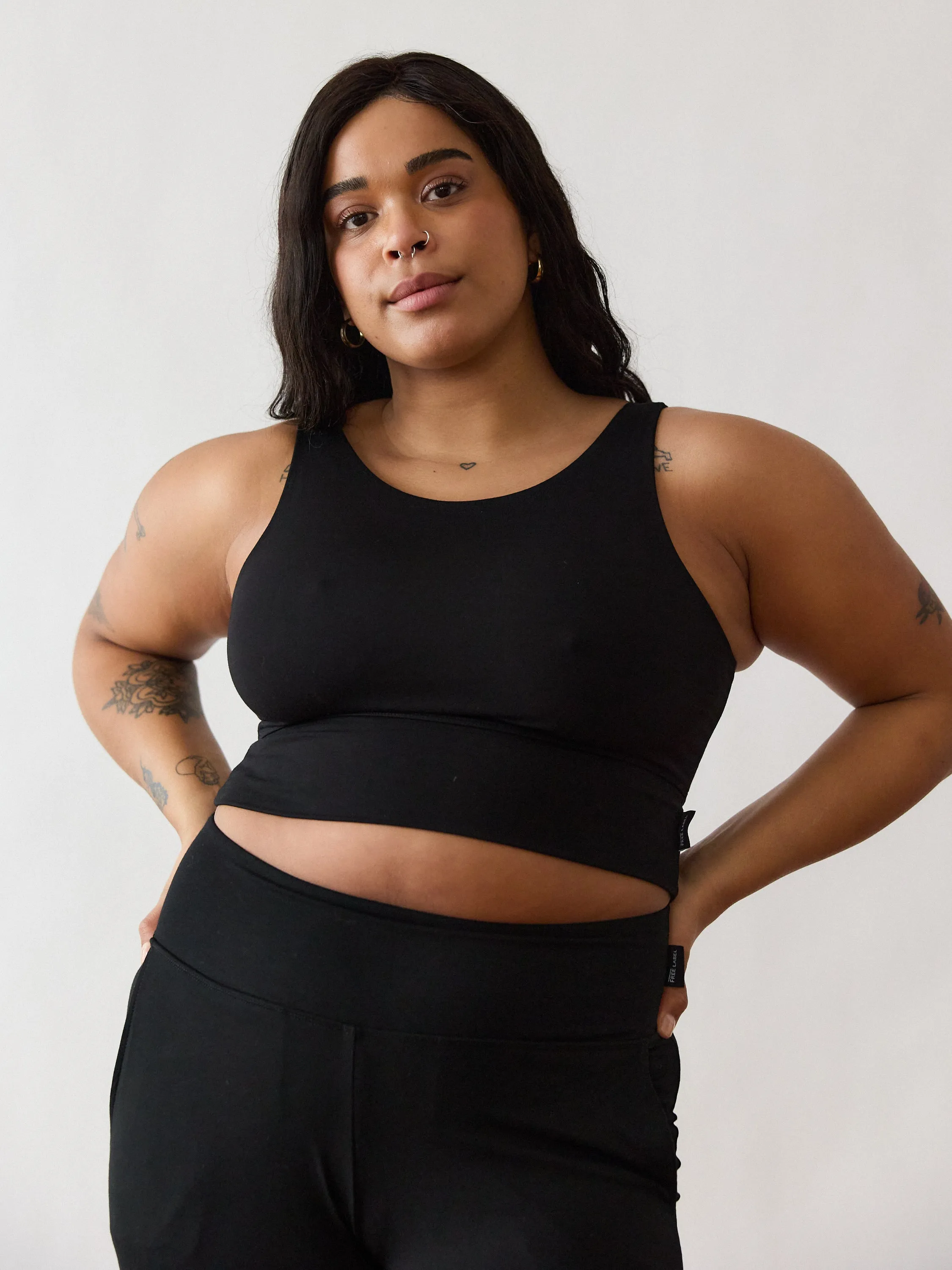 BLACK ANDIE BRA