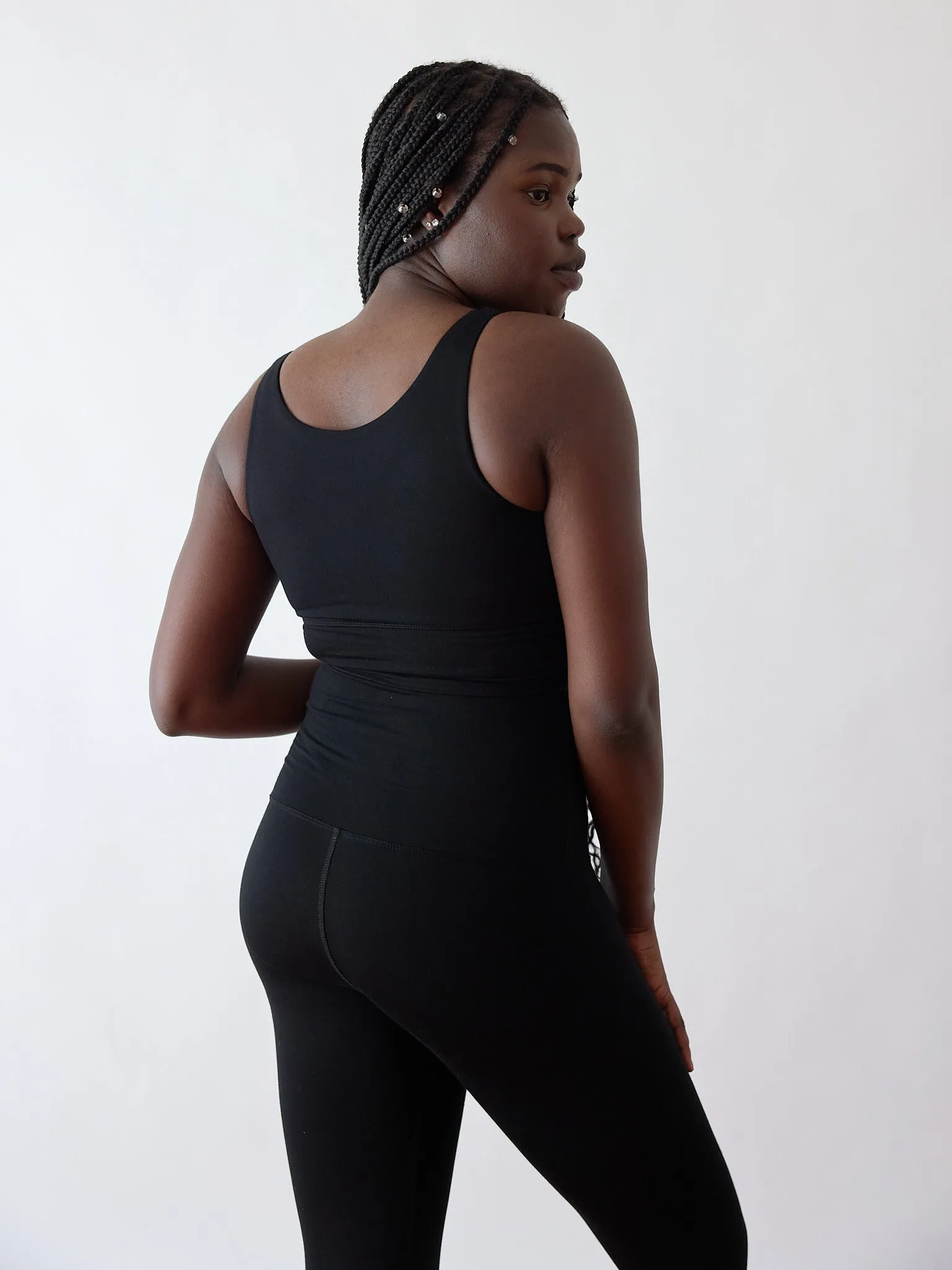 BLACK ANDIE BRA