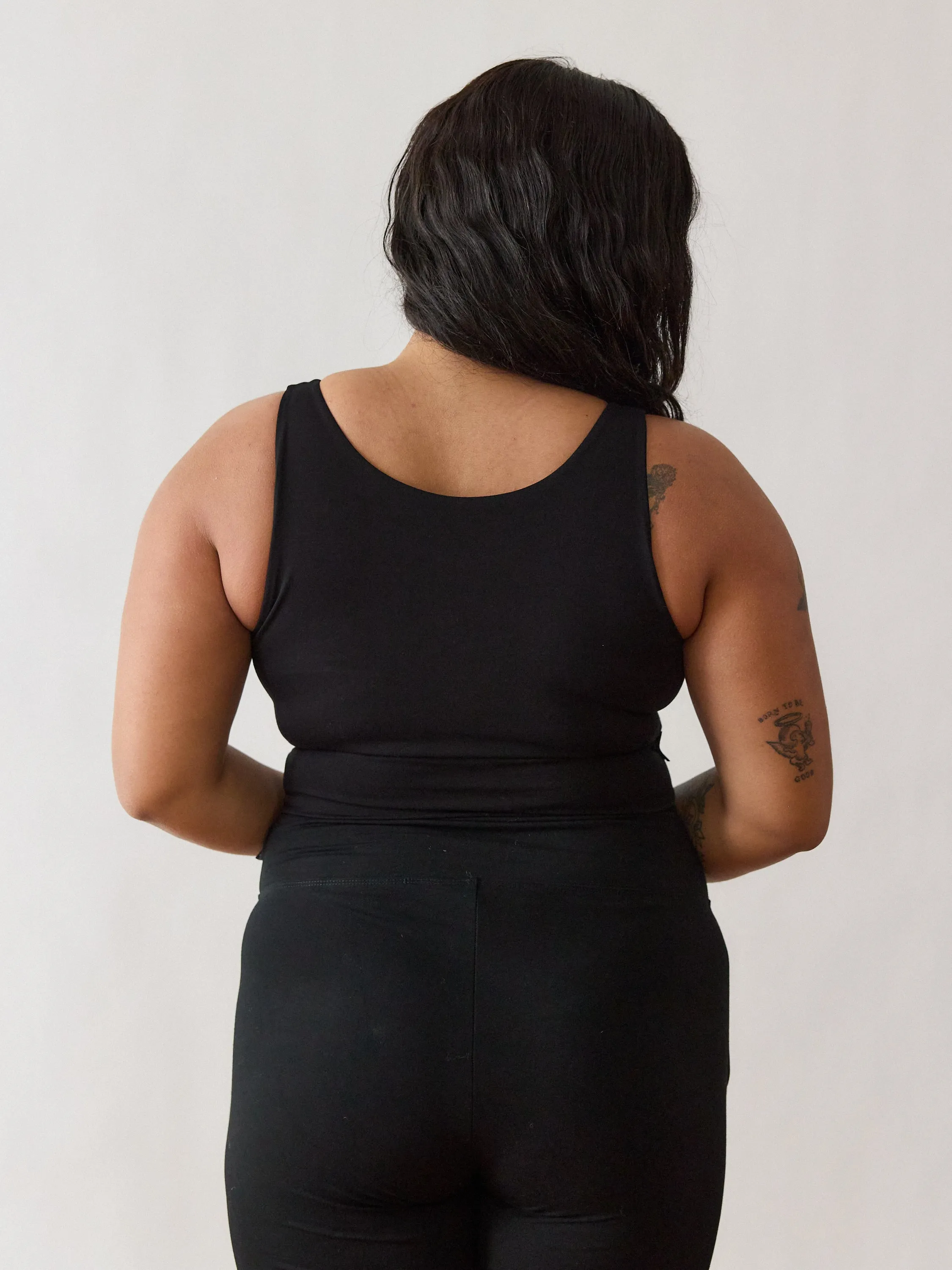 BLACK ANDIE BRA