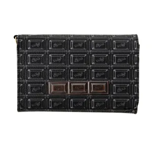 Black Chocolate Leather Short Wallet【Japan Jewelry】