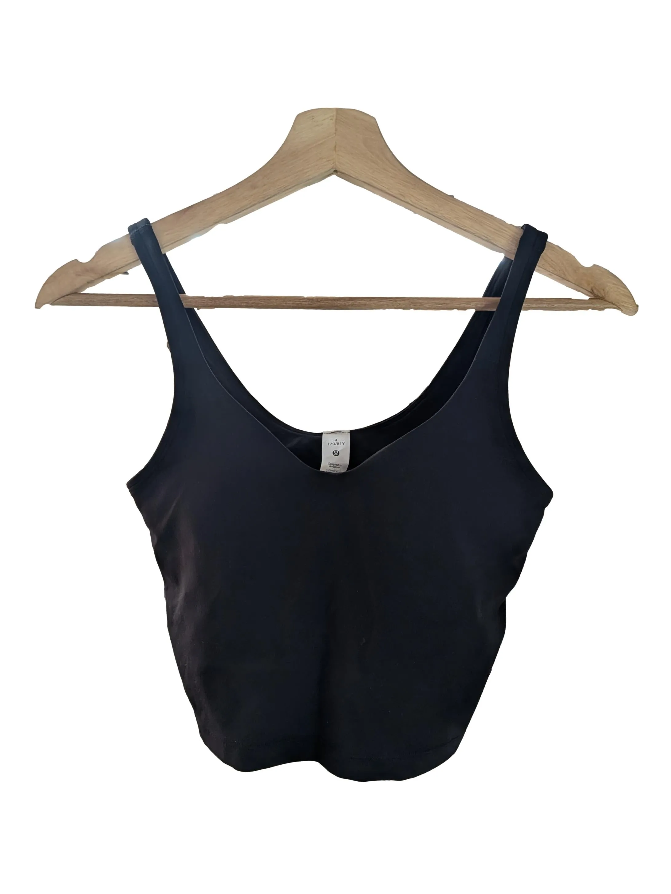 Black Stretchable Sports Bra