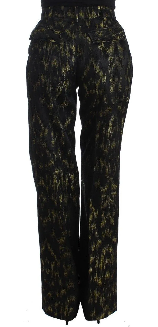 Black wide legs dress pants