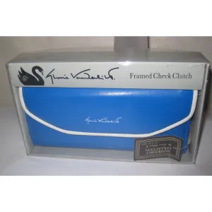 Blue Clutch Wallet By Gloria Vanderbilt