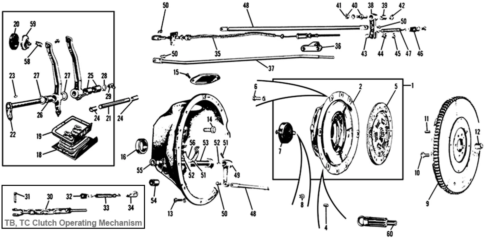 BOLT SET, HOUSING TO BLOCK, 10 BOLTS