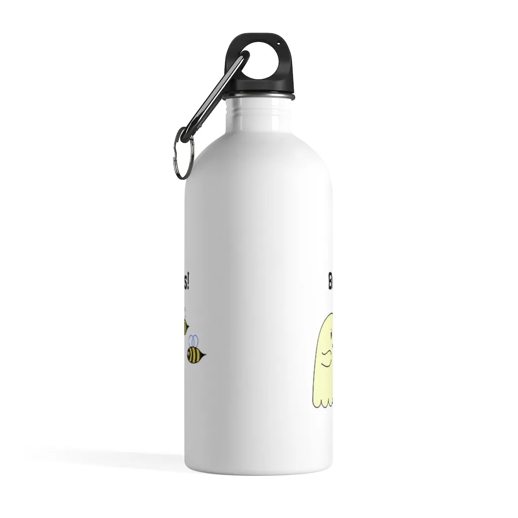 Boo, Bees! Stainless Steel Water Bottle