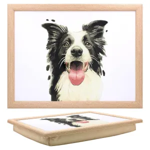 Border Collie Lap Tray