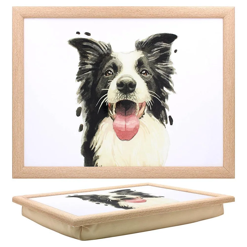 Border Collie Lap Tray